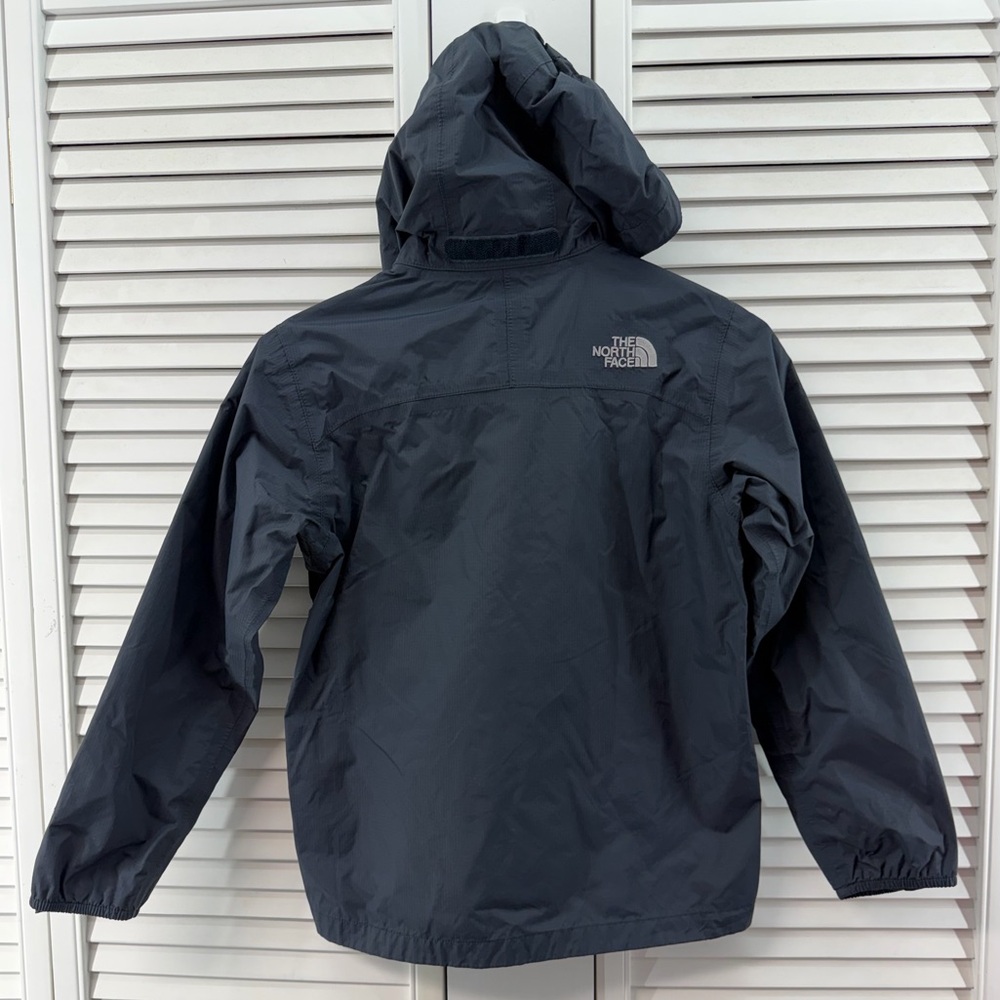 The North Face boys size M hyvent Hooded grey  Rain Jacket - Picture 5 of 9